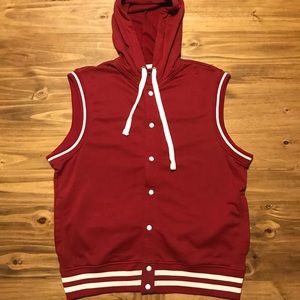 American Rag Varsity jacket without sleeves Sz. XL